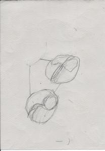 You may not realize this, but this is actually a picture of two universes that are each made up of two spirals.that form spheres. It is also a diagram of a molecule.