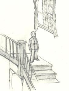 boy the mother window